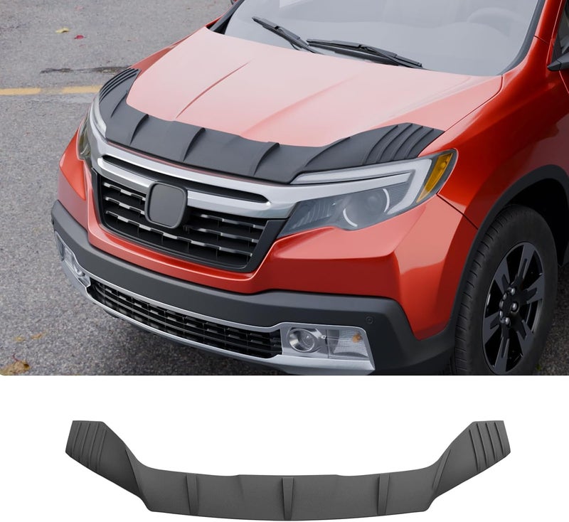 Maxzina Hood Protector Compatible with 2017-2020 Honda Ridgeline 2016-2022 Pilot 2019-2021 Passport Hood Shield TPE Hood Deflector Hood Guard for 2019 Ridgeline Accessories - Image 1